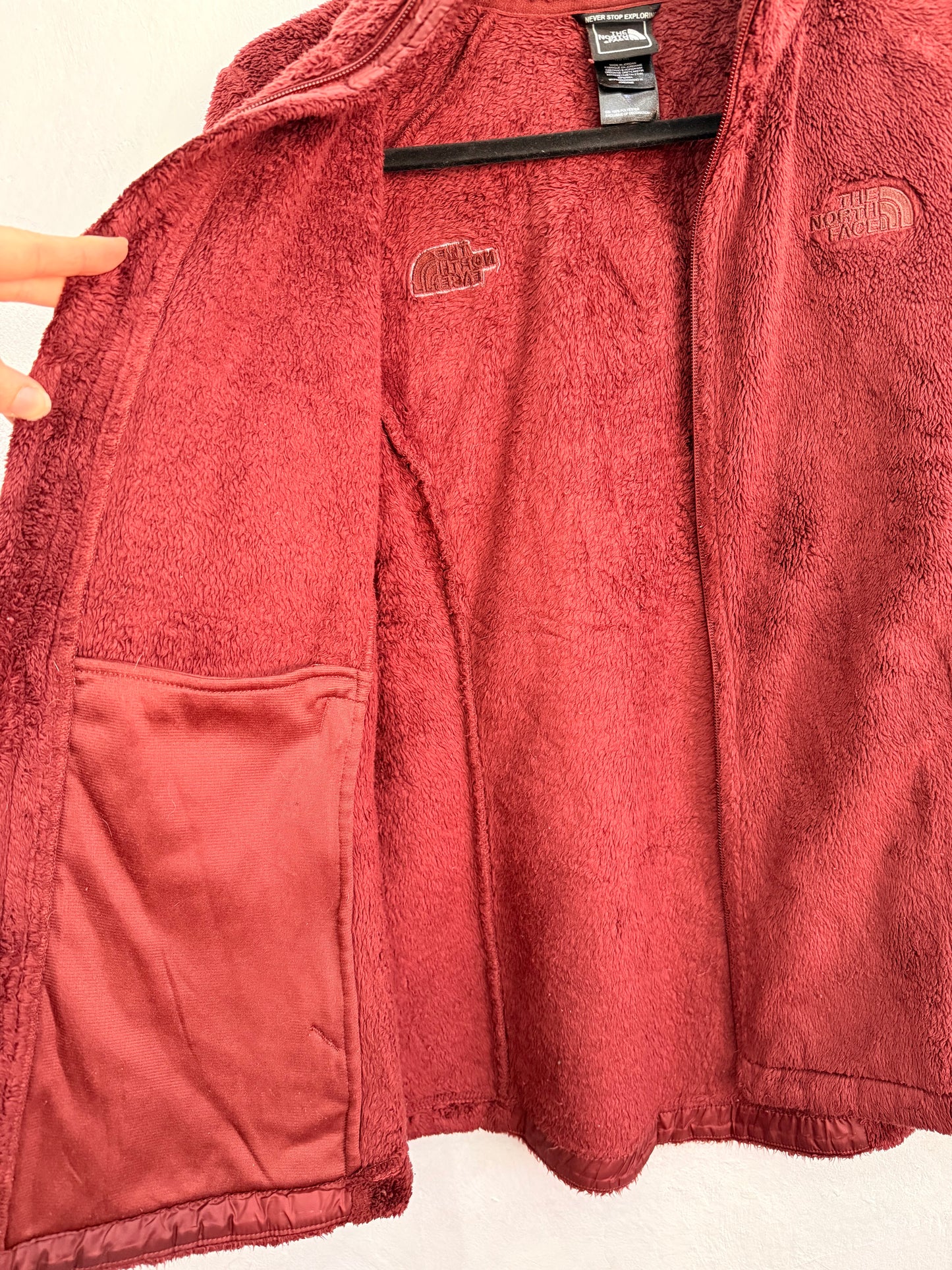 Polar The North Face Burdeo Vino Tinto Mujer M