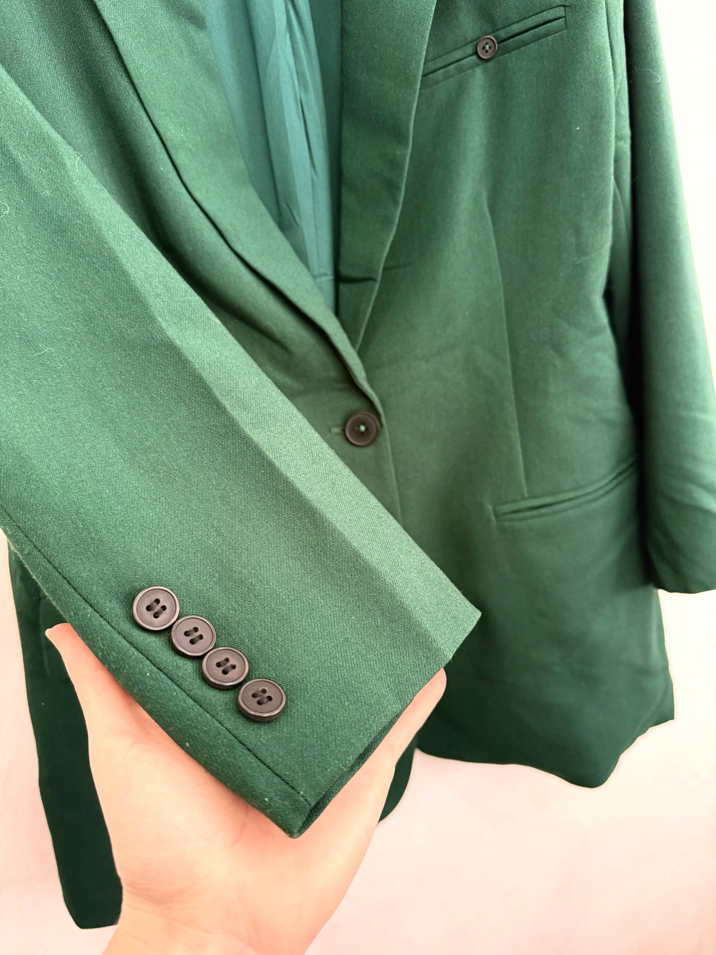 Blazer 4TH RECKLESS Verde Oscuro Mujer XS