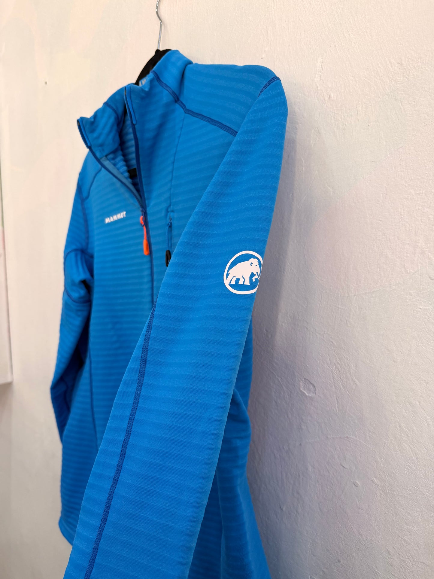 Chaqueta Mammut Aconcagua Midlayer Técnica Azul Mujer M