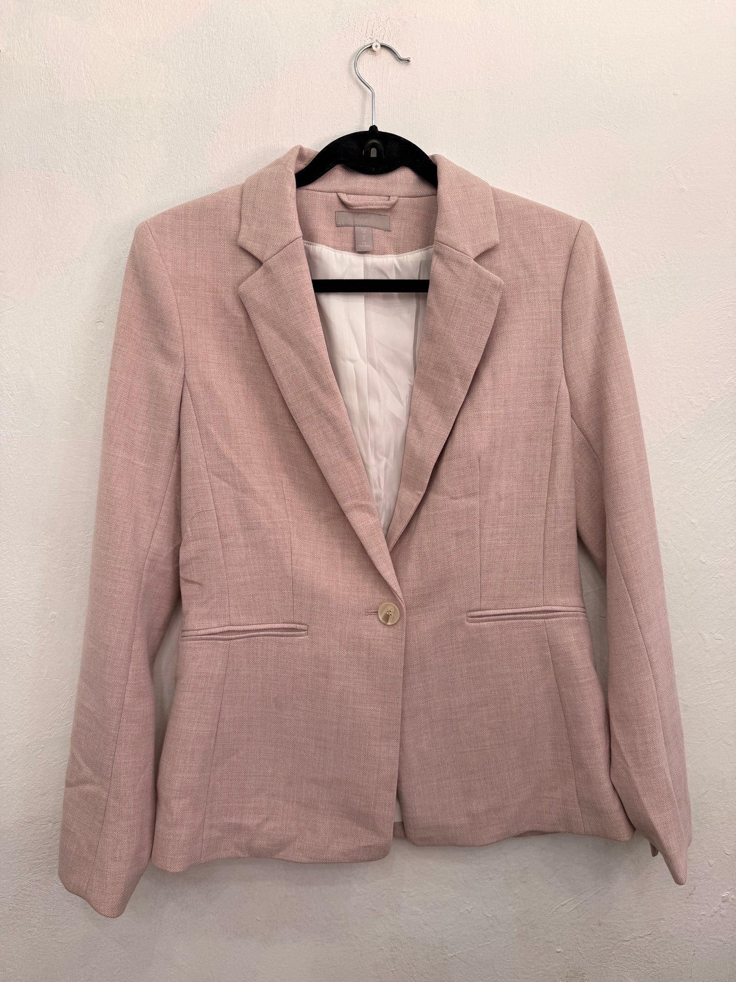 Blazer H&M Rosa Palo Talla 38 (S)