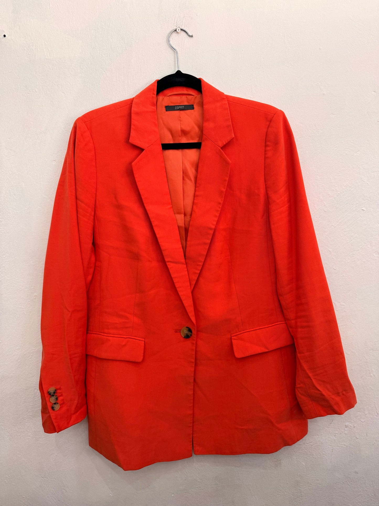 Blazer ESPRIT Naranjo Mujer Talla 14 (L)