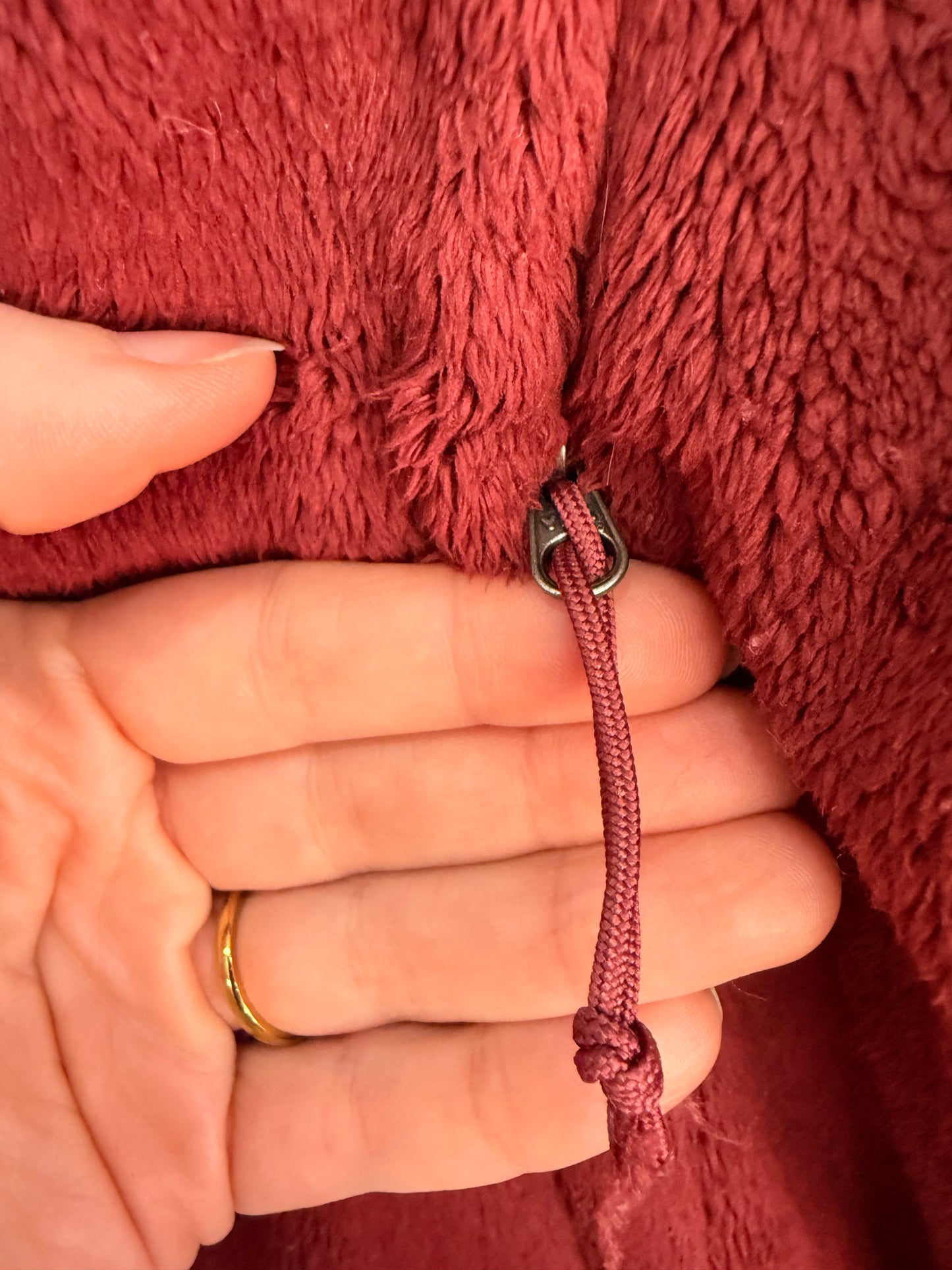 Polar The North Face Burdeo Vino Tinto Mujer M