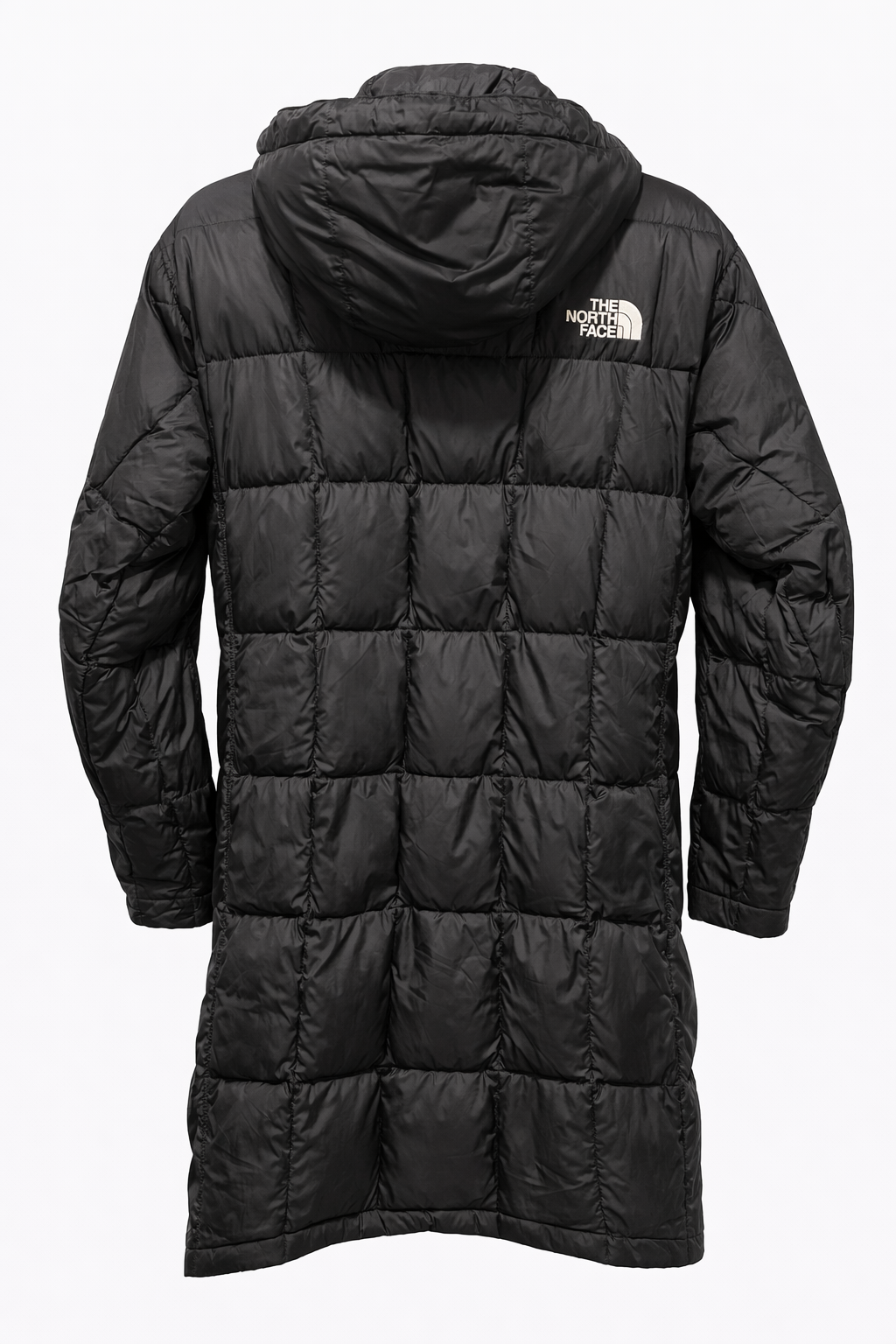 Parka The North Face Larga Con Gorro Negra 600 Mujer Talla S