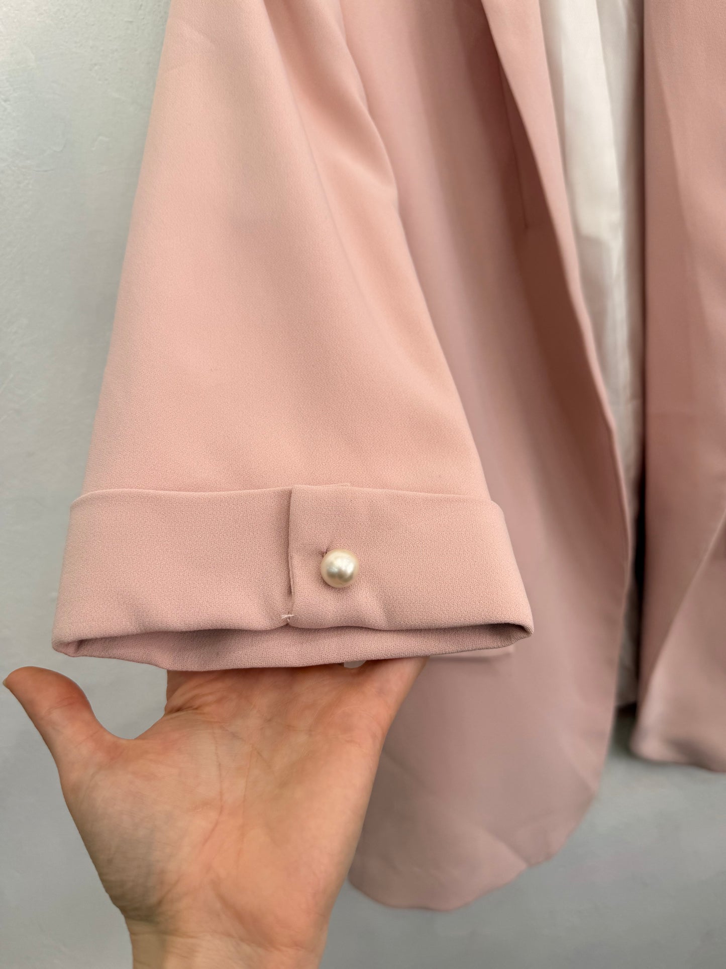 Blazer Zara Palo Rosa Mujer Talla M