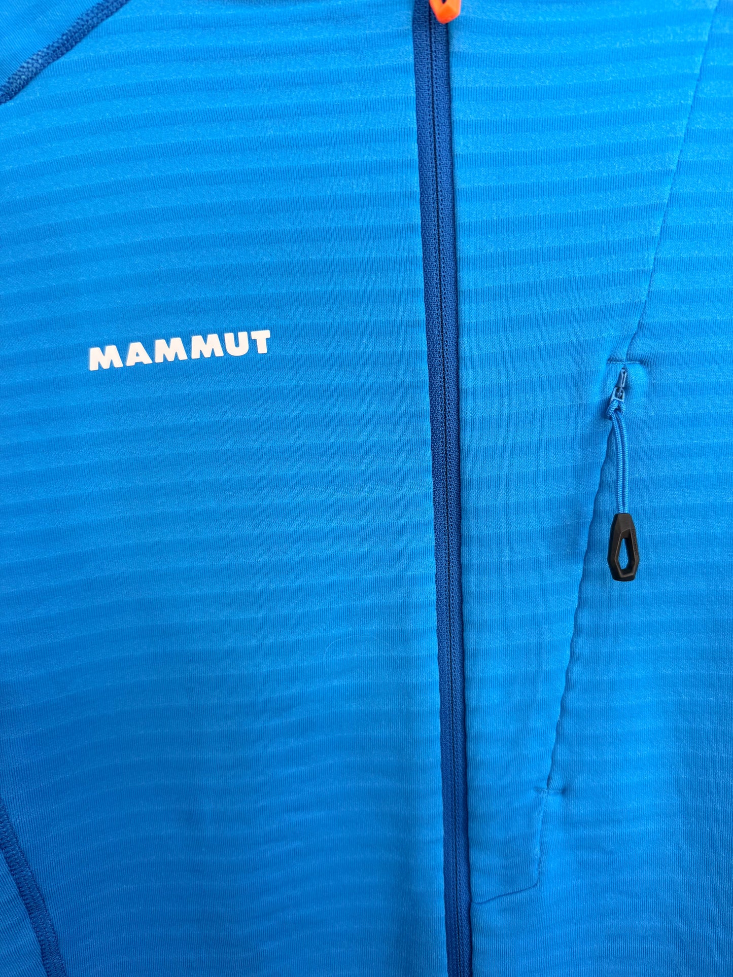 Chaqueta Mammut Aconcagua Midlayer Técnica Azul Mujer M