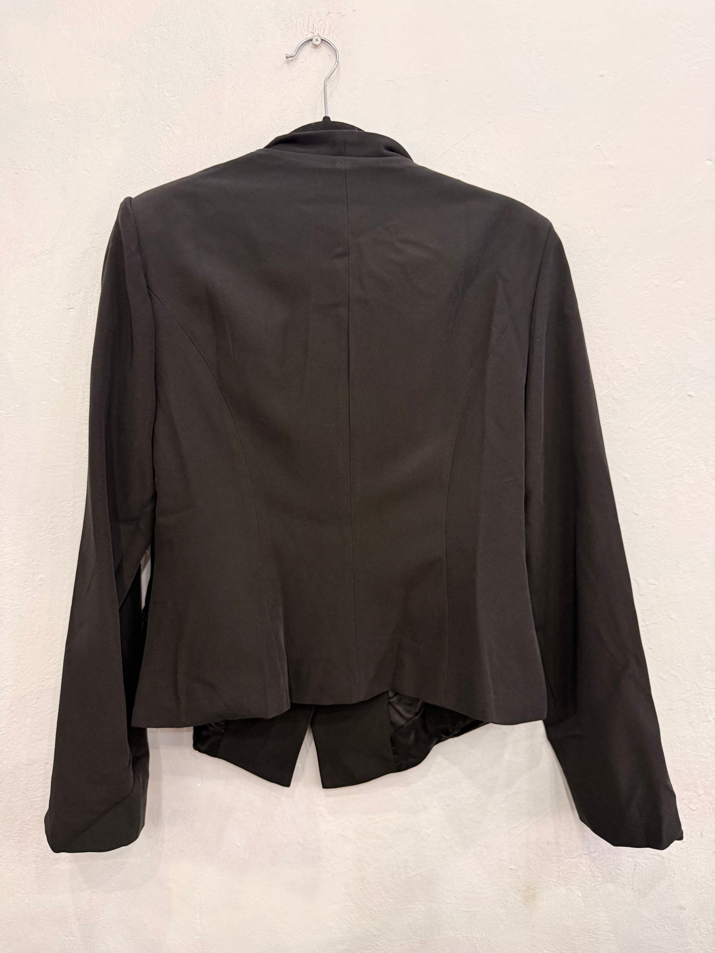 Blazer Shein Negro con Terciopelo Mujer L