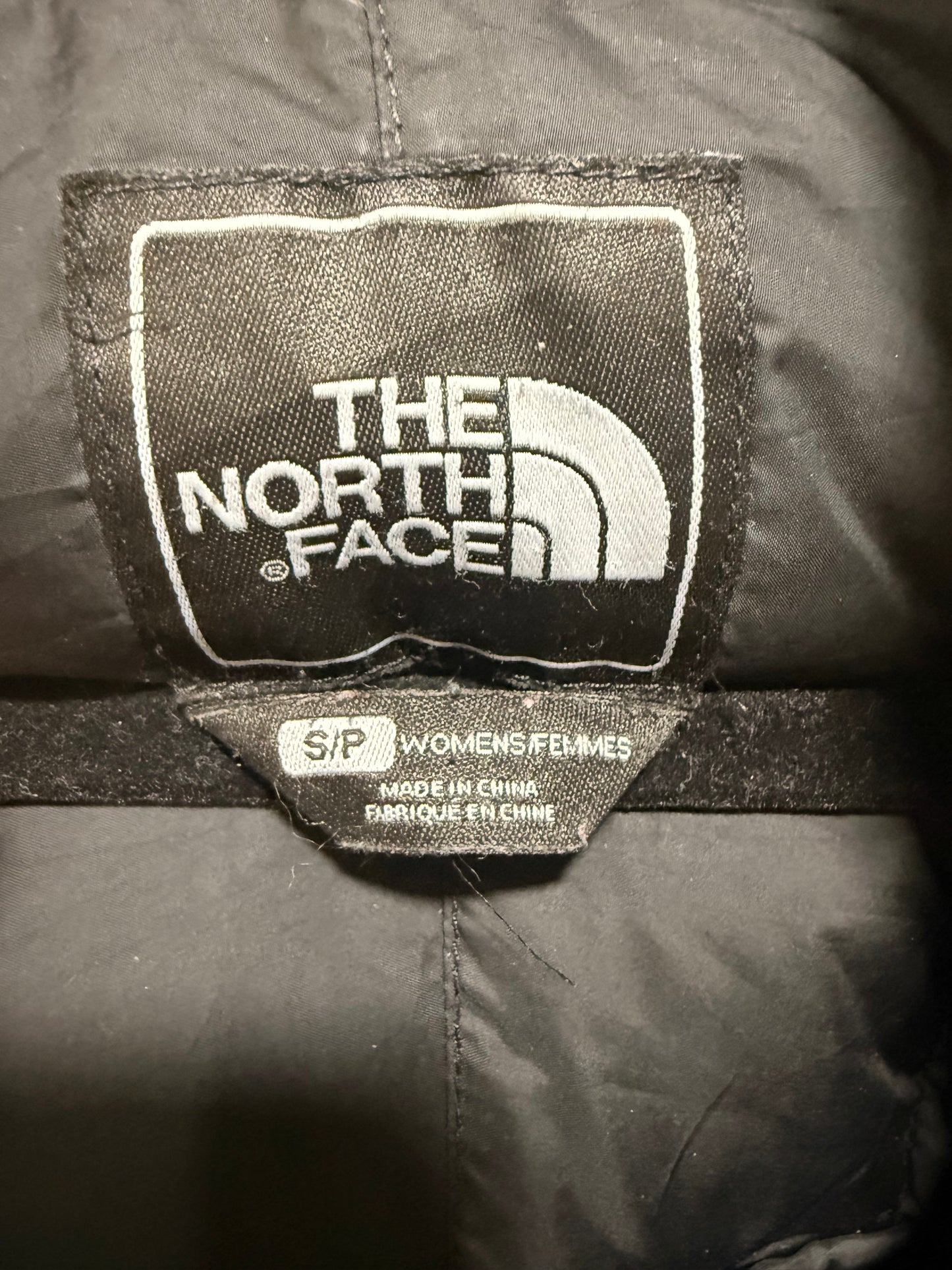 Parka The North Face Larga Con Gorro Negra 600 Mujer Talla S