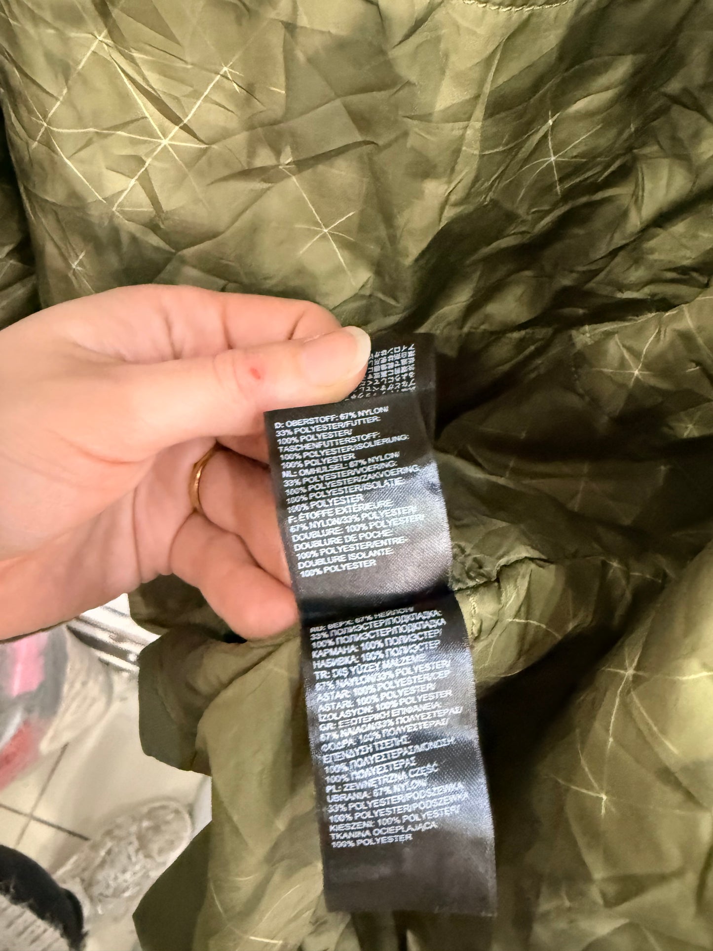 Chaqueta Larga The North Face Verde Impermeable Hyvent  Con Gorro S Mujer
