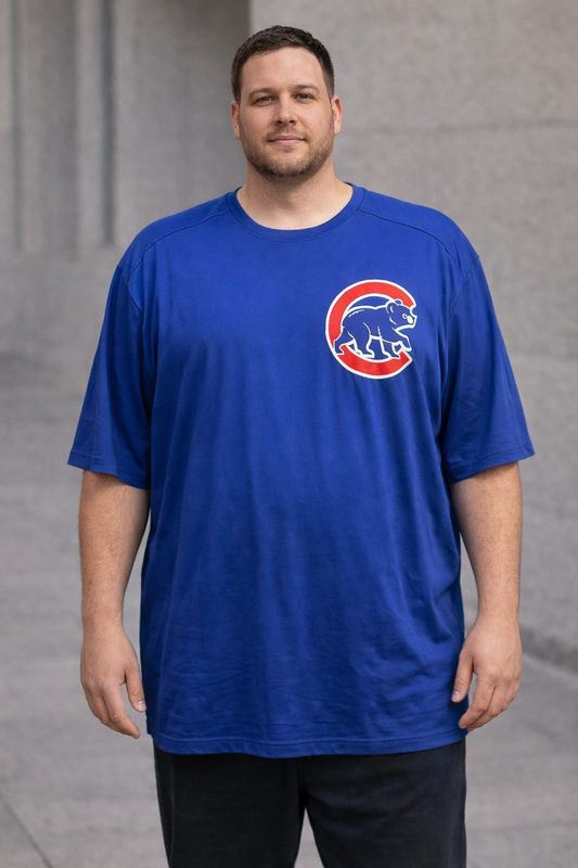 Polera Majestic Bryant Azul Hombre XXL