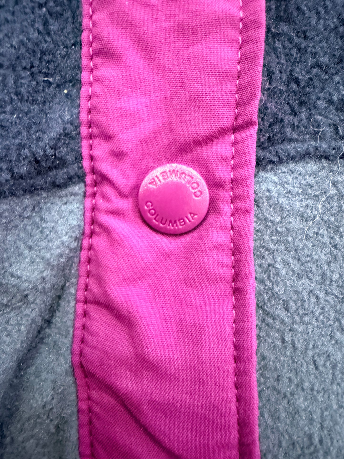 Polar Columbia Benton Springs Azul Marino / Azul Lavanda con Detalles Fucsia Mujer L