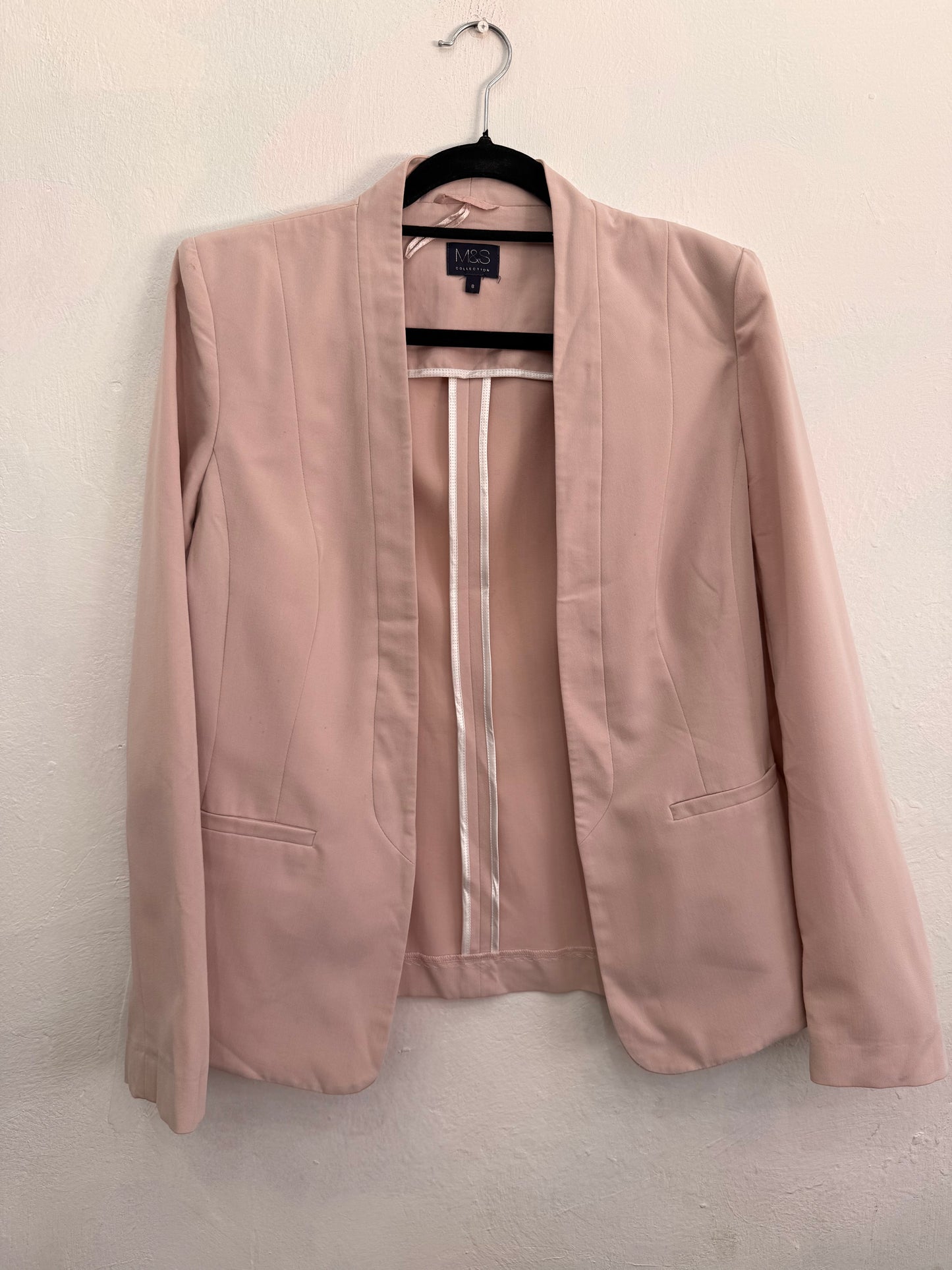 Blazer M&S Palo Rosa Mujer Talla 8 (S)