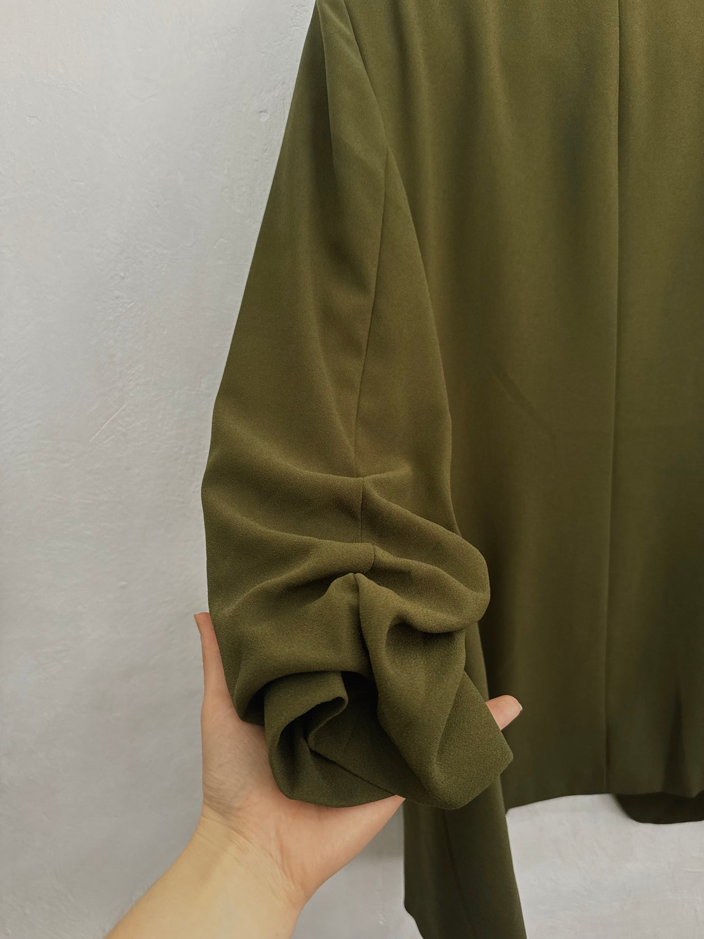 Blazer M&S Verde Oliva Mujer Talla 16 (XL)