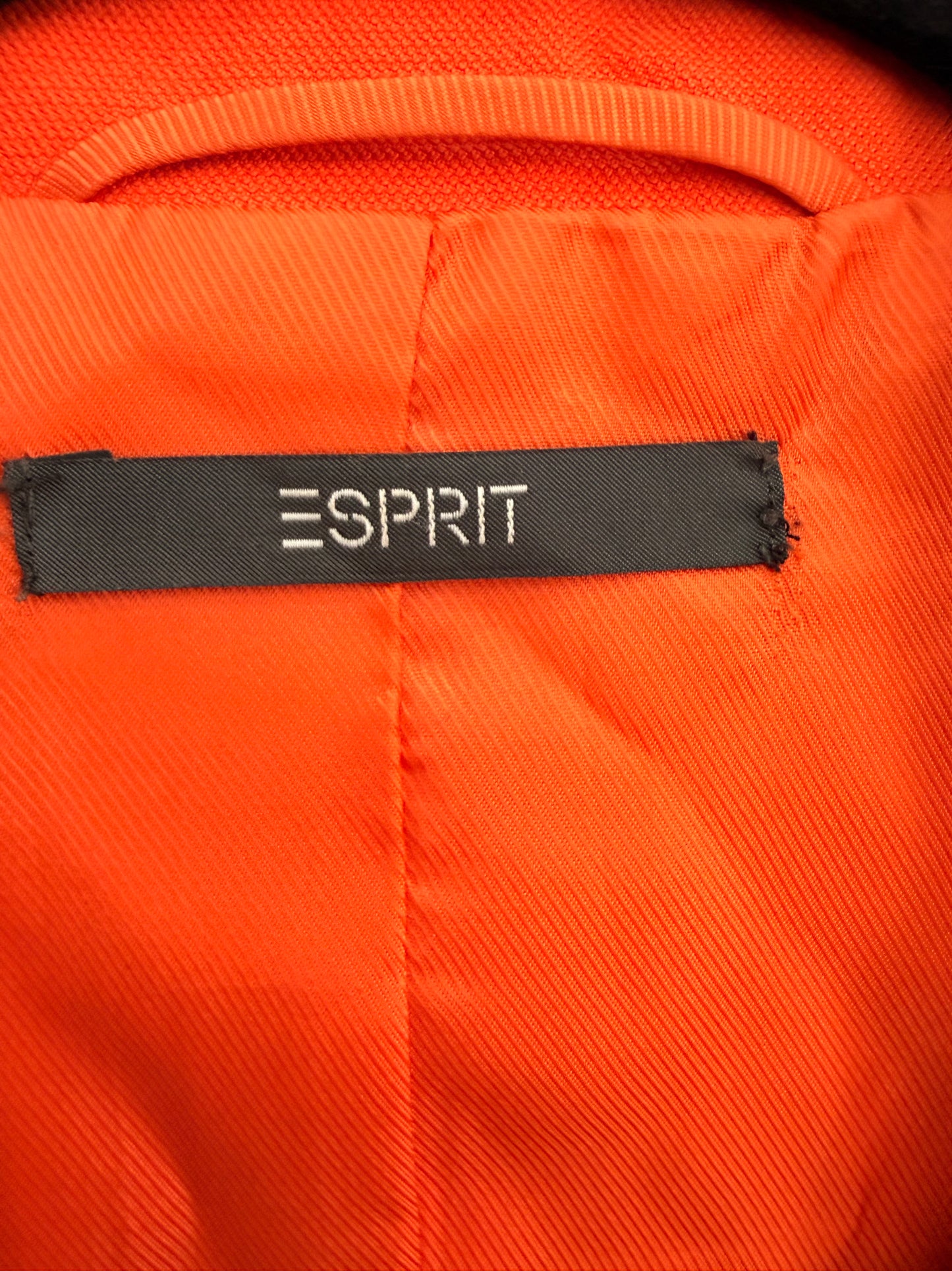 Blazer ESPRIT Naranjo Mujer Talla 14 (L)