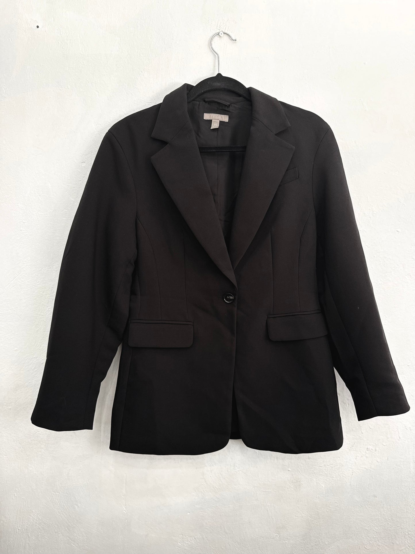 Blazer H&M Mujer Negro XS