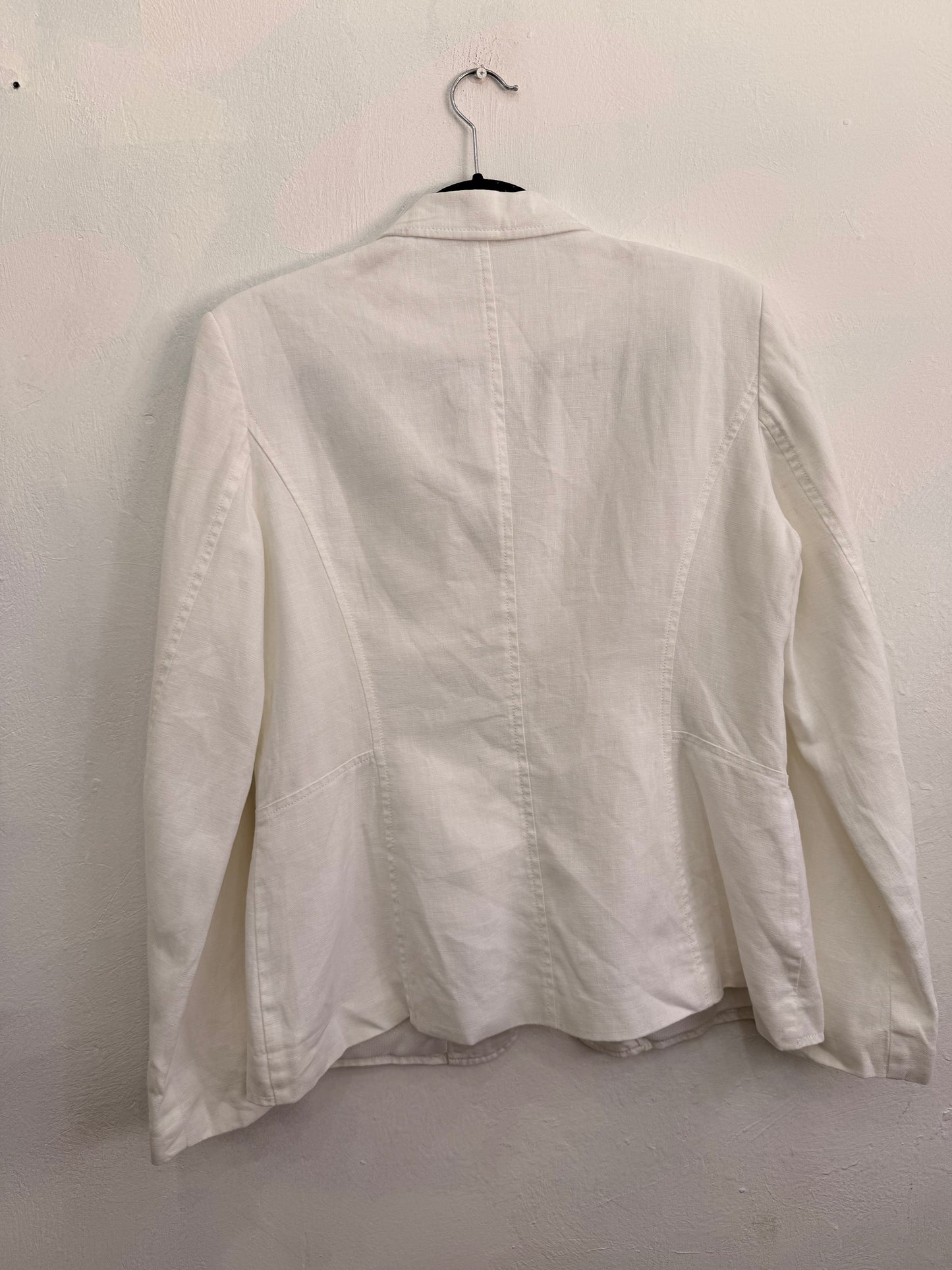 Blazer Next Tailored Blanco Mujer Talla 12 (M)