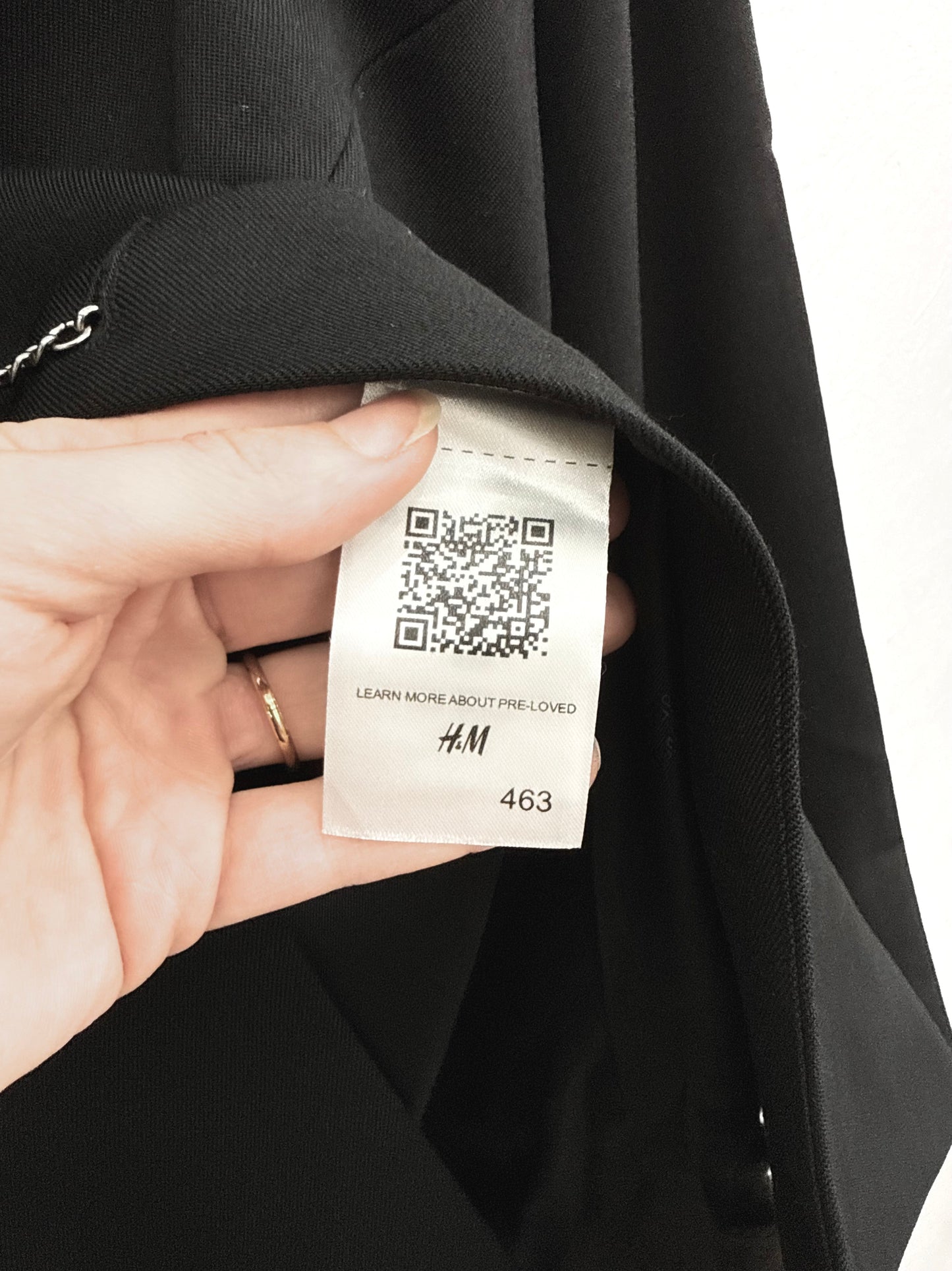 Blazer H&M Karl Lagerfeld Mujer Negro Talla 38 (M)