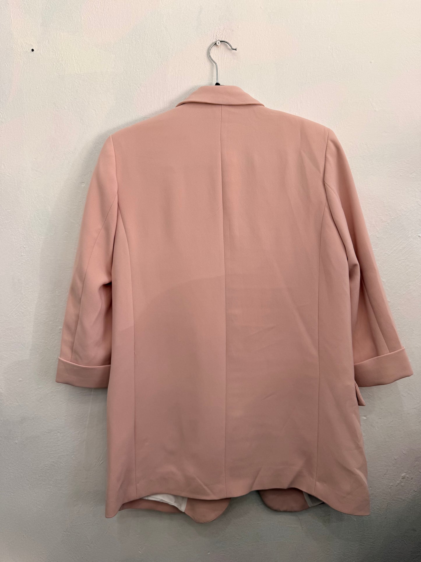 Blazer Zara Palo Rosa Mujer Talla M