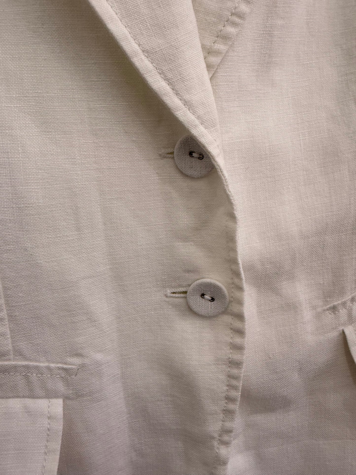 Blazer Next Tailored Blanco Mujer Talla 12 (M)