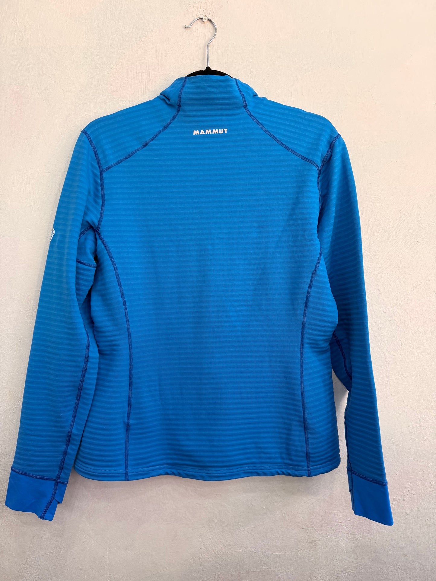 Chaqueta Mammut Aconcagua Midlayer Técnica Azul Mujer M