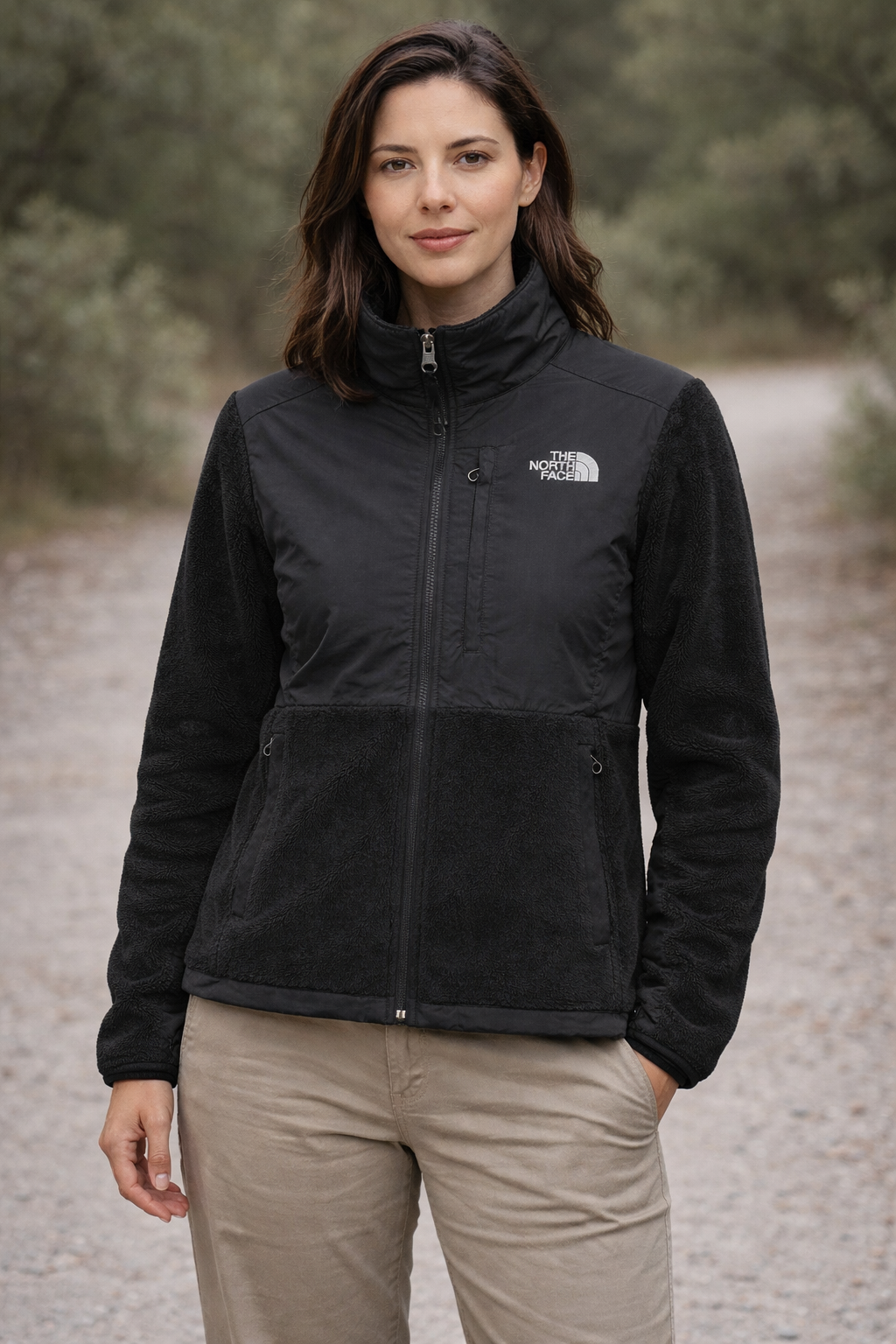 Polar The North Face Denali Vintage Negro Mujer S