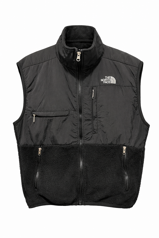 Polar Sin Mangas The North Face Denali Vintage Negro Hombre M