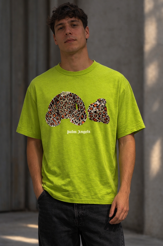 Polera Palm Angels Kill the Bear Verde Hombre M