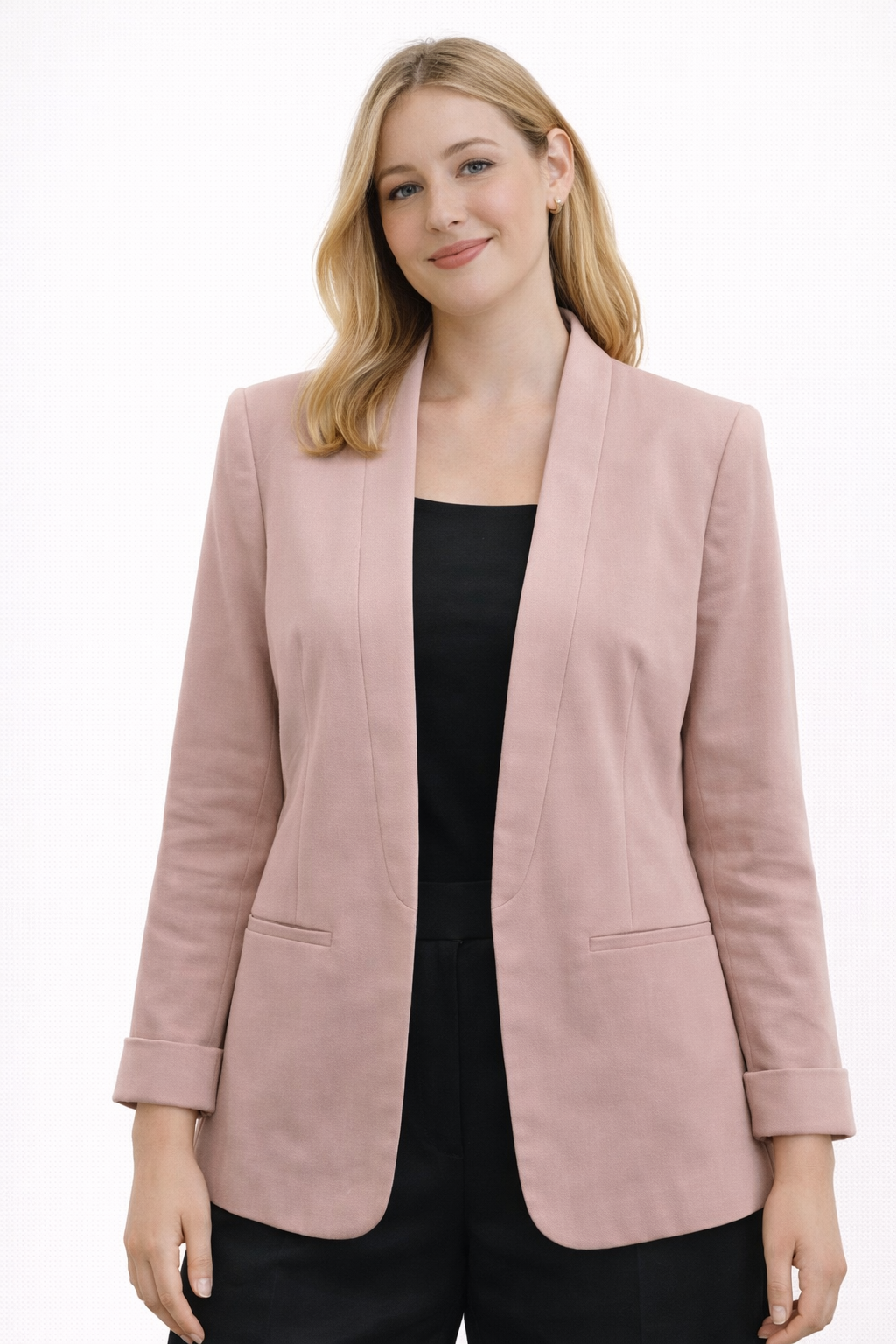 Blazer M&S Palo Rosa Mujer Talla 8 (S)
