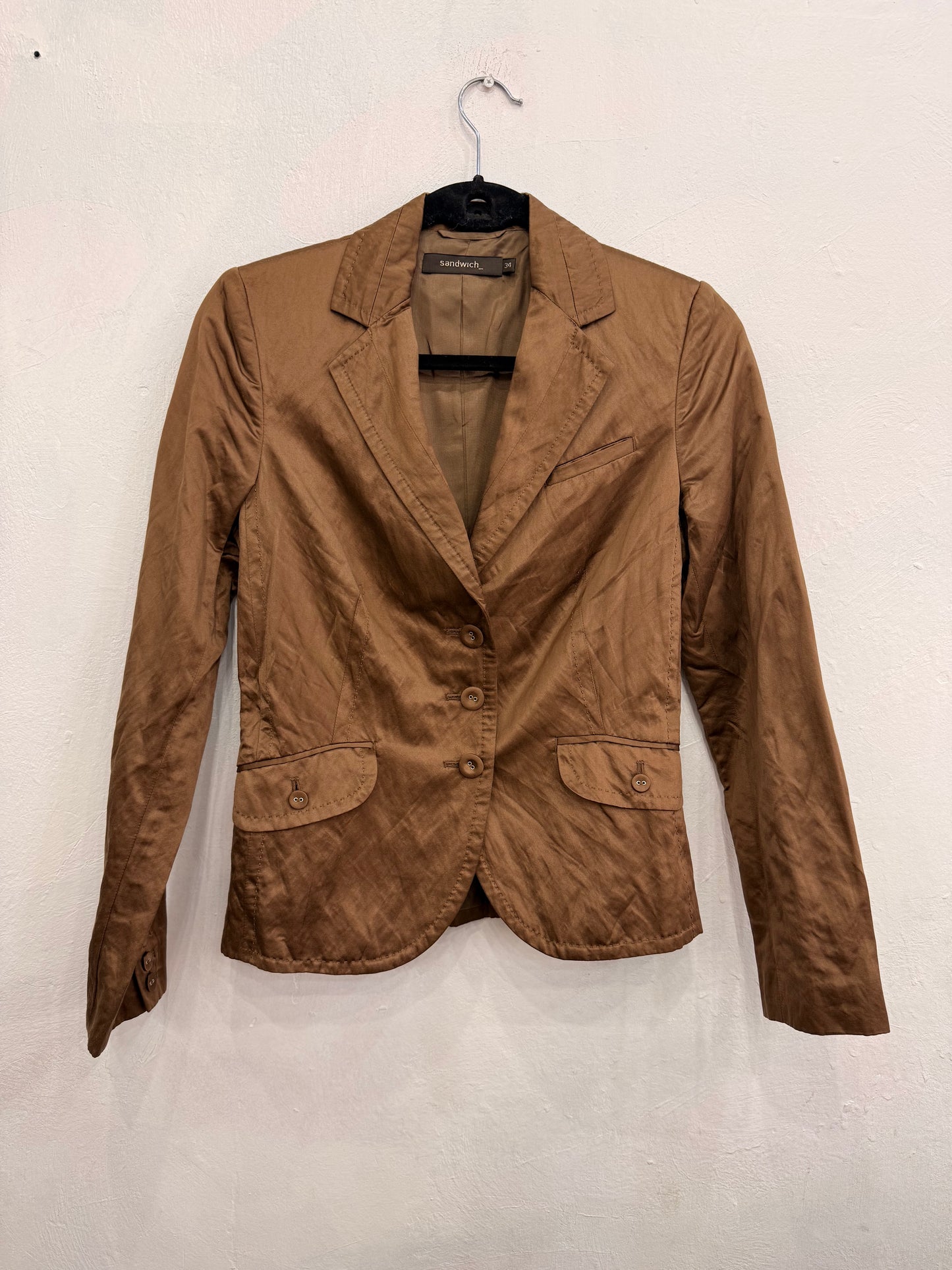 Blazer Sandwich Cafe Vintage Talla 34 (XS)