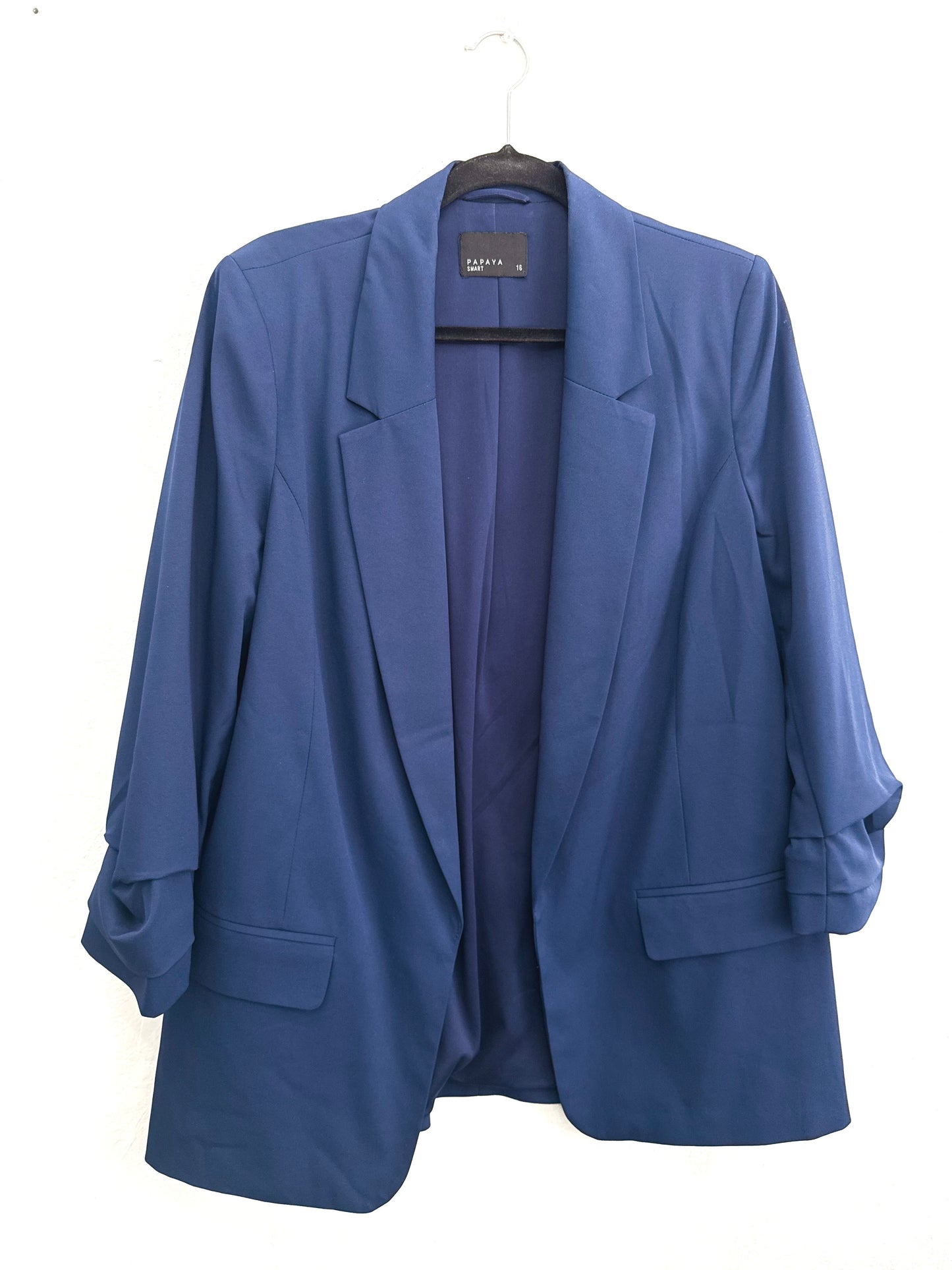 Blazer Papaya Azul Mujer Talla 16 (XL)