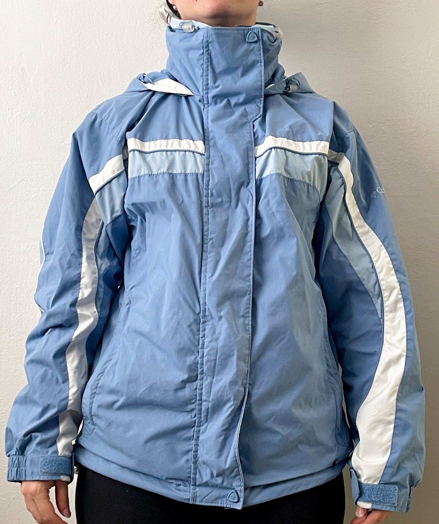 CHAQUETA COLUMBIA VERTEX CELESTE M MUJER