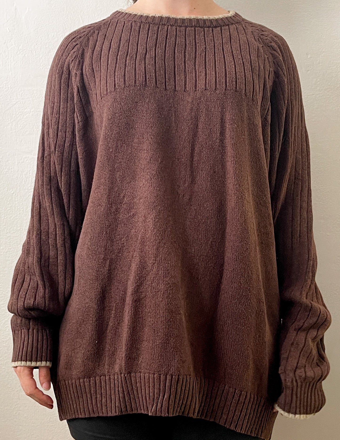CHALECO SWEATER COLUMBIA CAFÉ L HOMBRE
