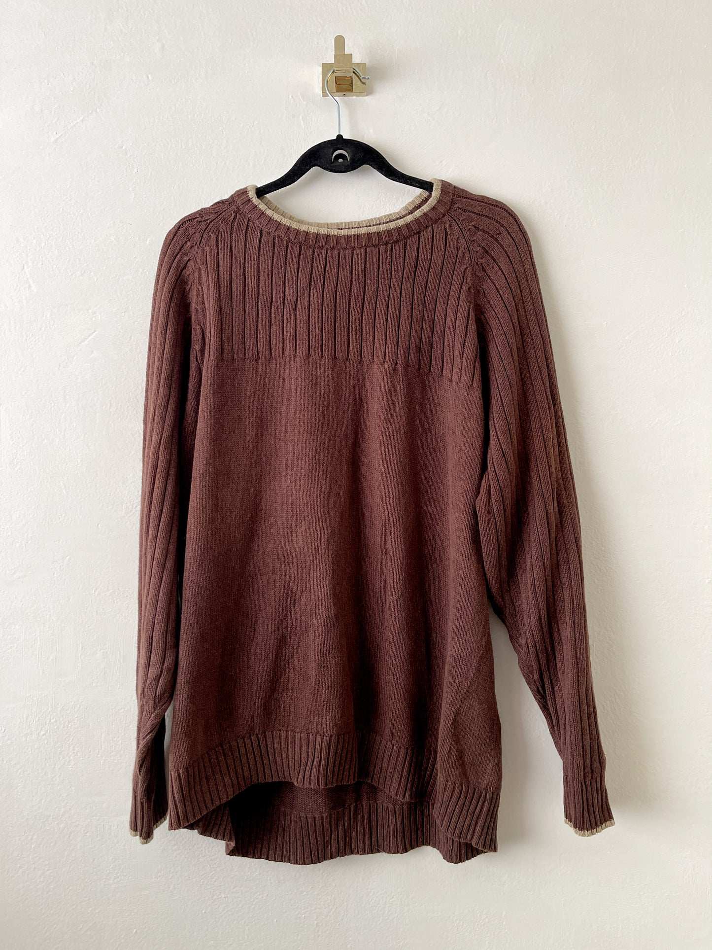 CHALECO SWEATER COLUMBIA CAFÉ L HOMBRE