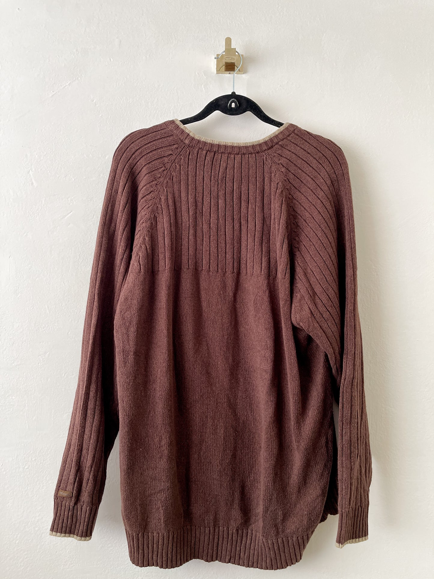 CHALECO SWEATER COLUMBIA CAFÉ L HOMBRE