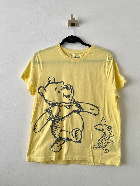 POLERA DISNEY WINNIE POOH AMARILLA M MUJER