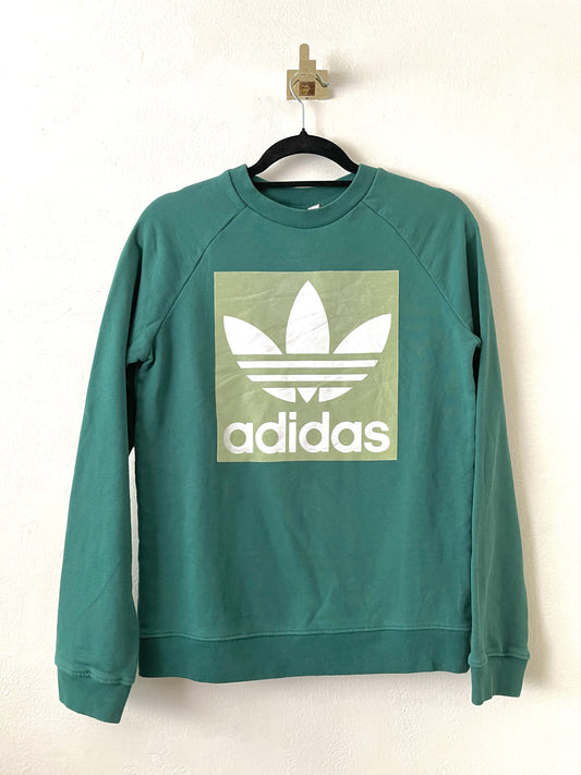 POLERON ADIDAS VERDE/TERCIOPELO XS MUJER