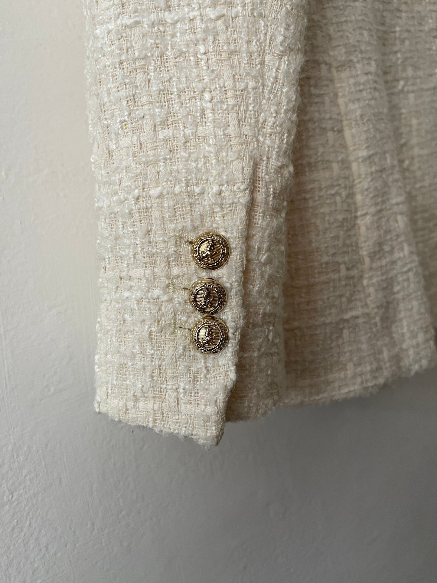 BLAZER ZARA BEIGE S MUJER