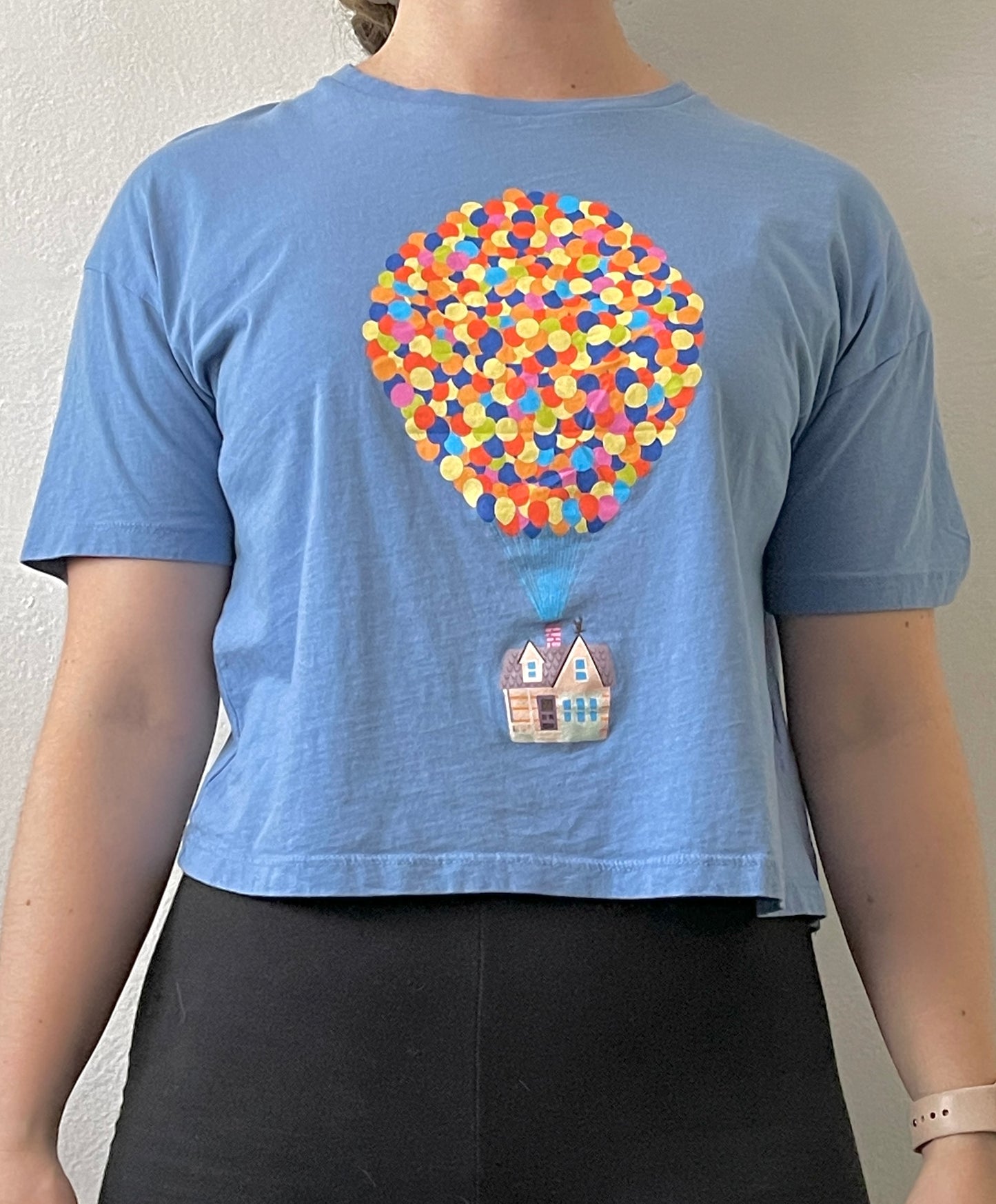 POLERA DISNEY UP CELESTE XS MUJER