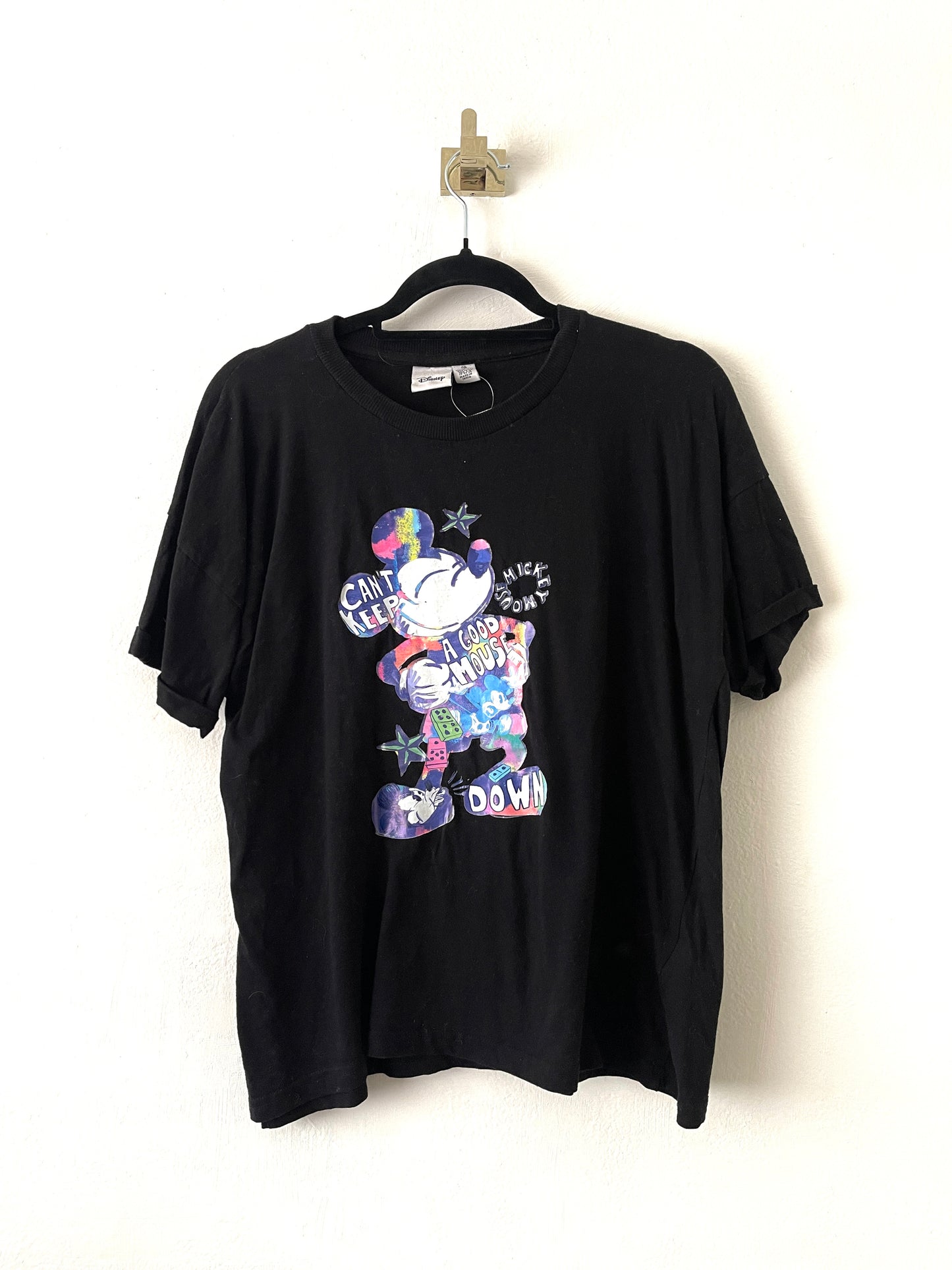 POLERA DISNEY MICKEY MOUSE NEGRA M MUJER