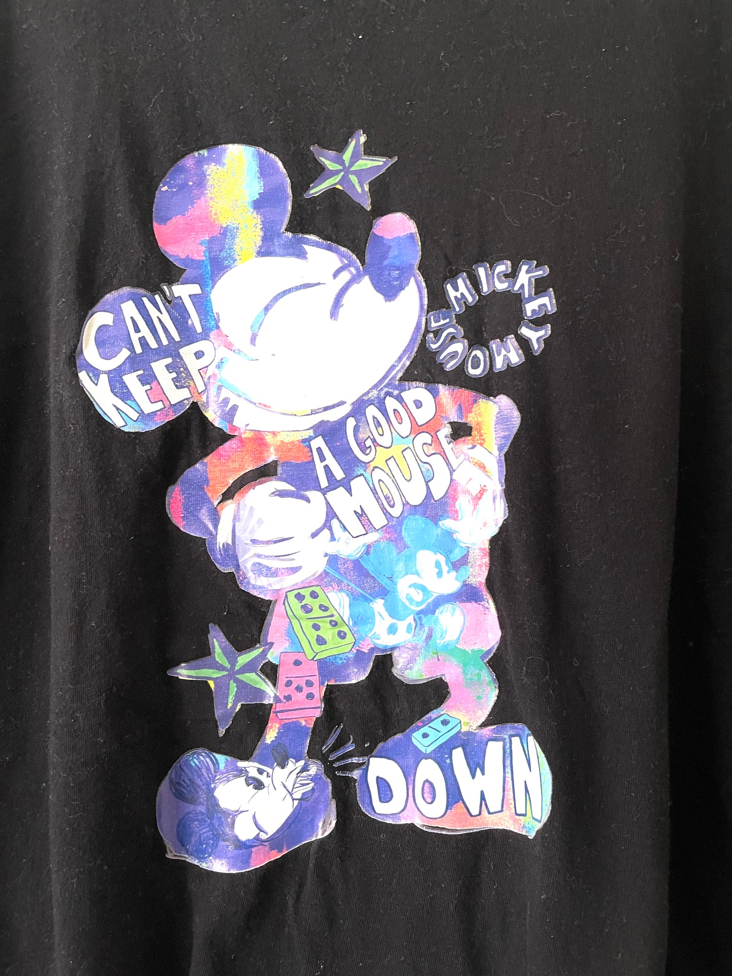 POLERA DISNEY MICKEY MOUSE NEGRA M MUJER