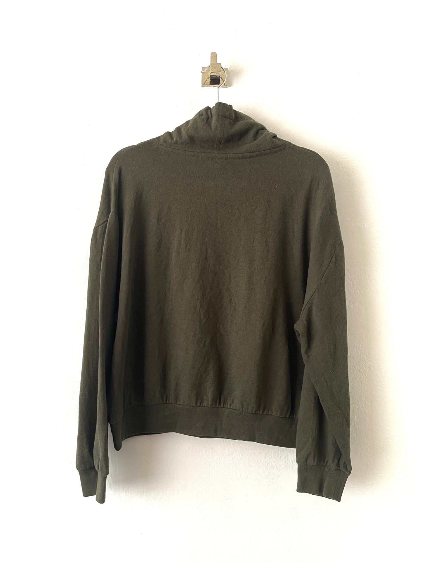 POLERON PINK VERDE S MUJER