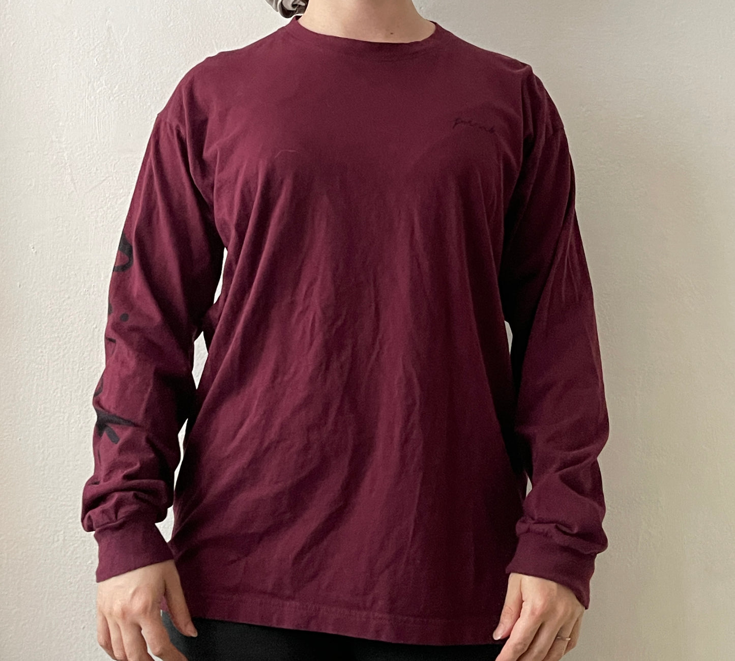 POLERA MANGA LARGA PINK BURDEO M MUJER