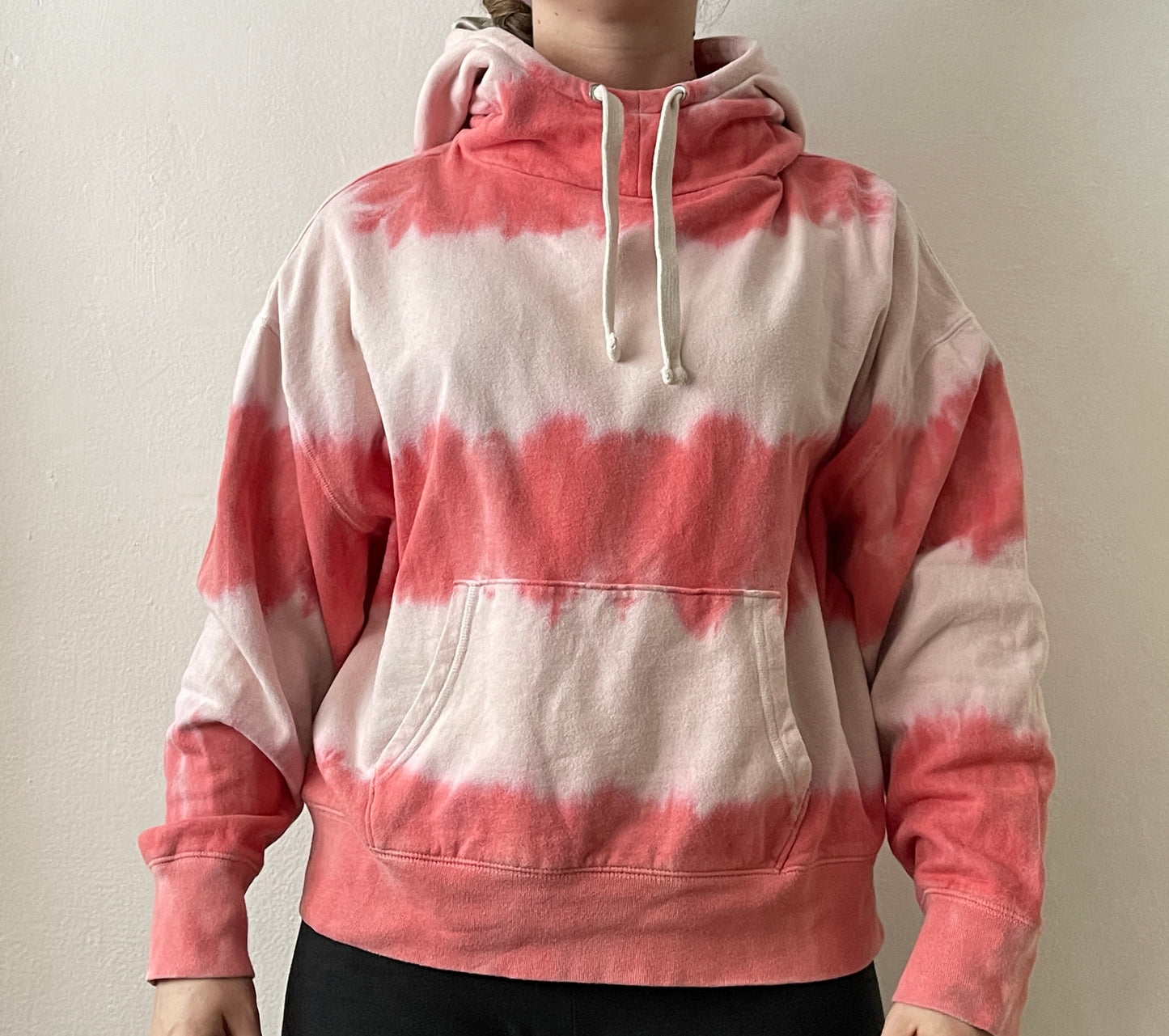 POLERON GAP TIE DYE ROSADO S MUJER