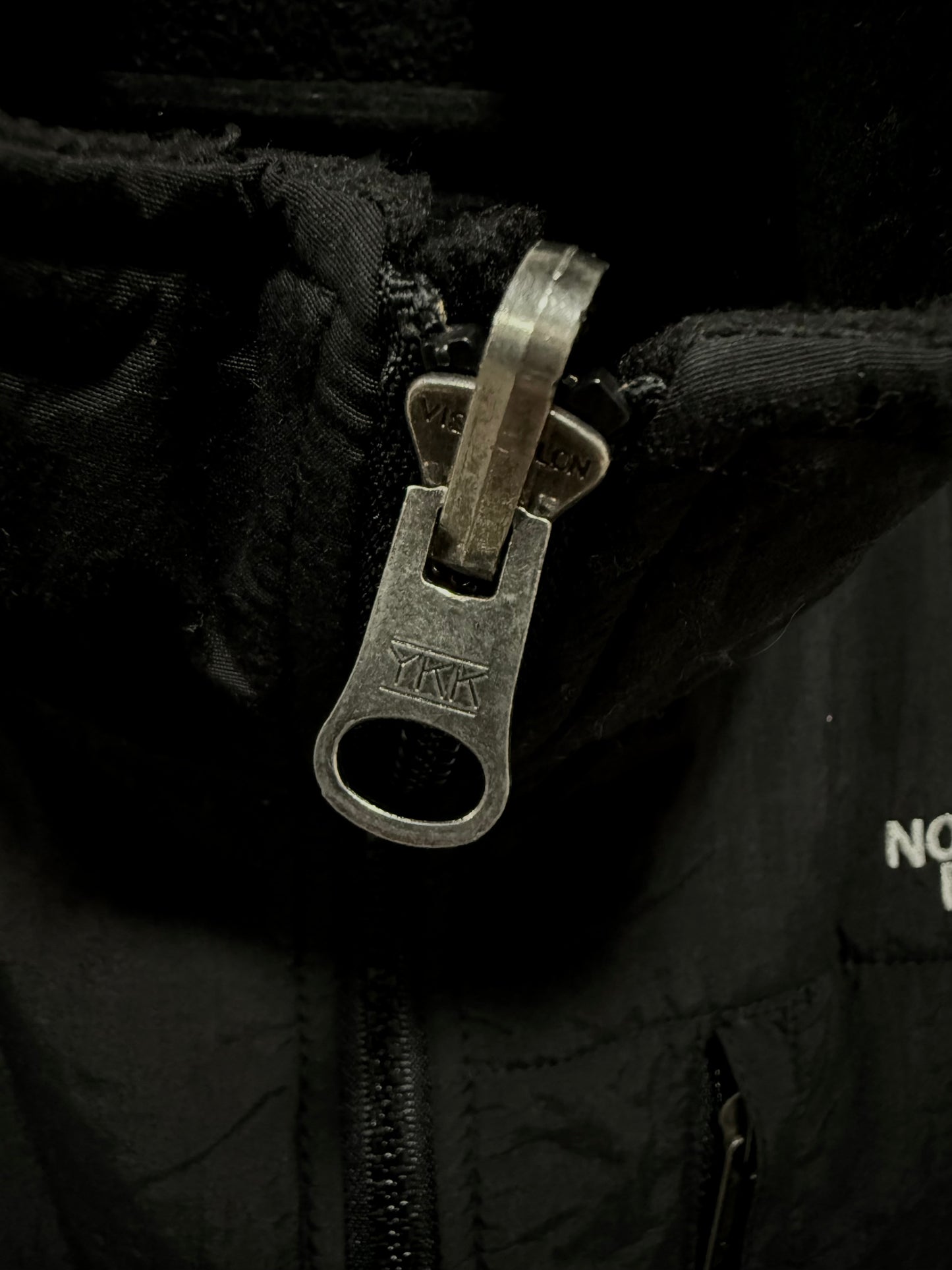 Polar Sin Mangas The North Face Denali Vintage Negro Hombre M