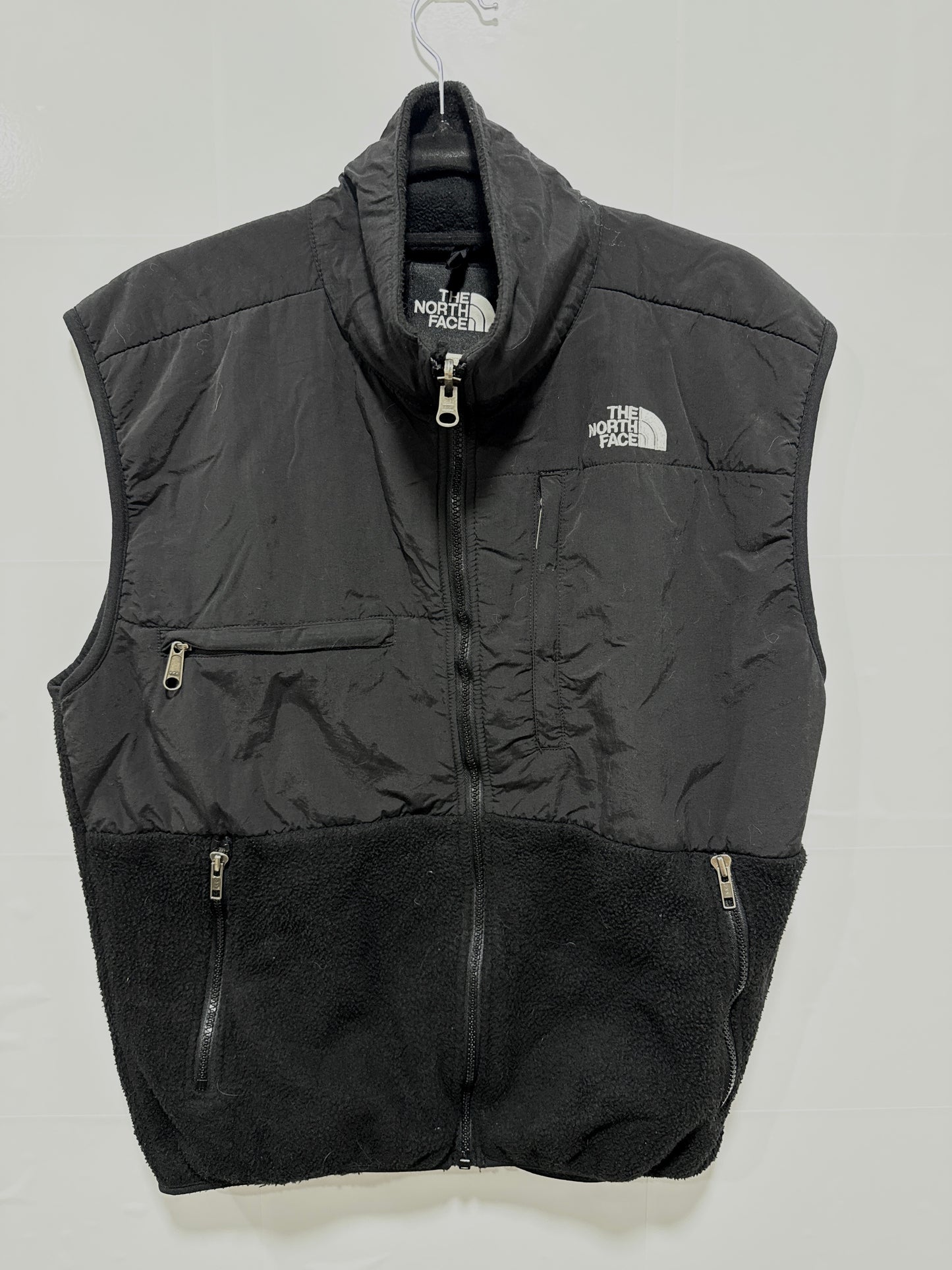 Polar Sin Mangas The North Face Denali Vintage Negro Hombre M